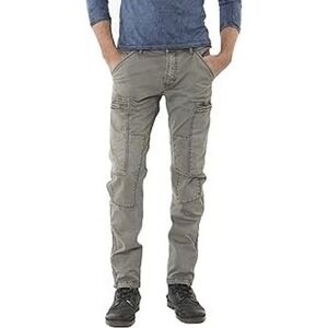 Jet Lag Woven Cargo Pants Mens 36x30 Dark Gray Straight Grunge Y2K 90s Casual